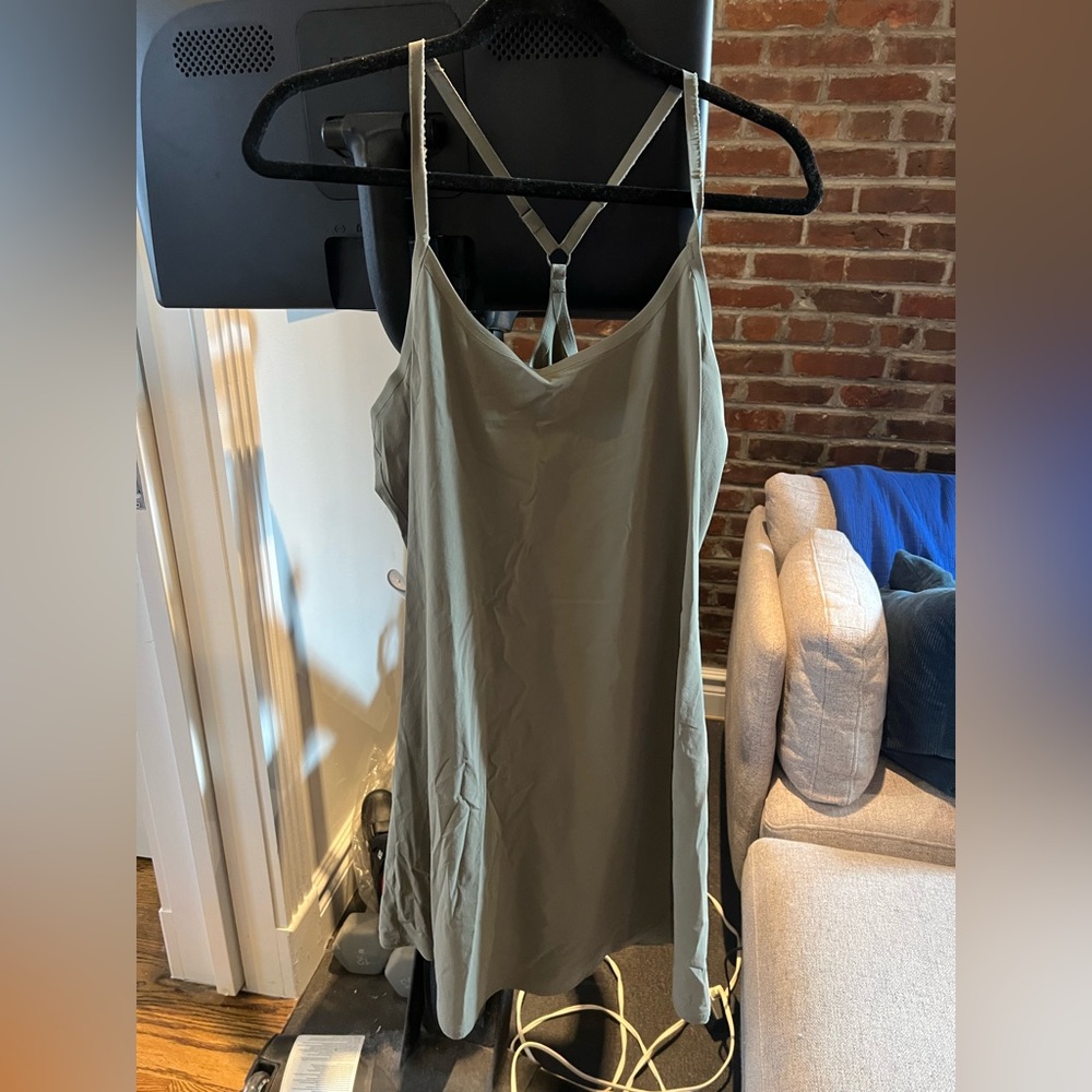 Outdoor voices green exercise dress
